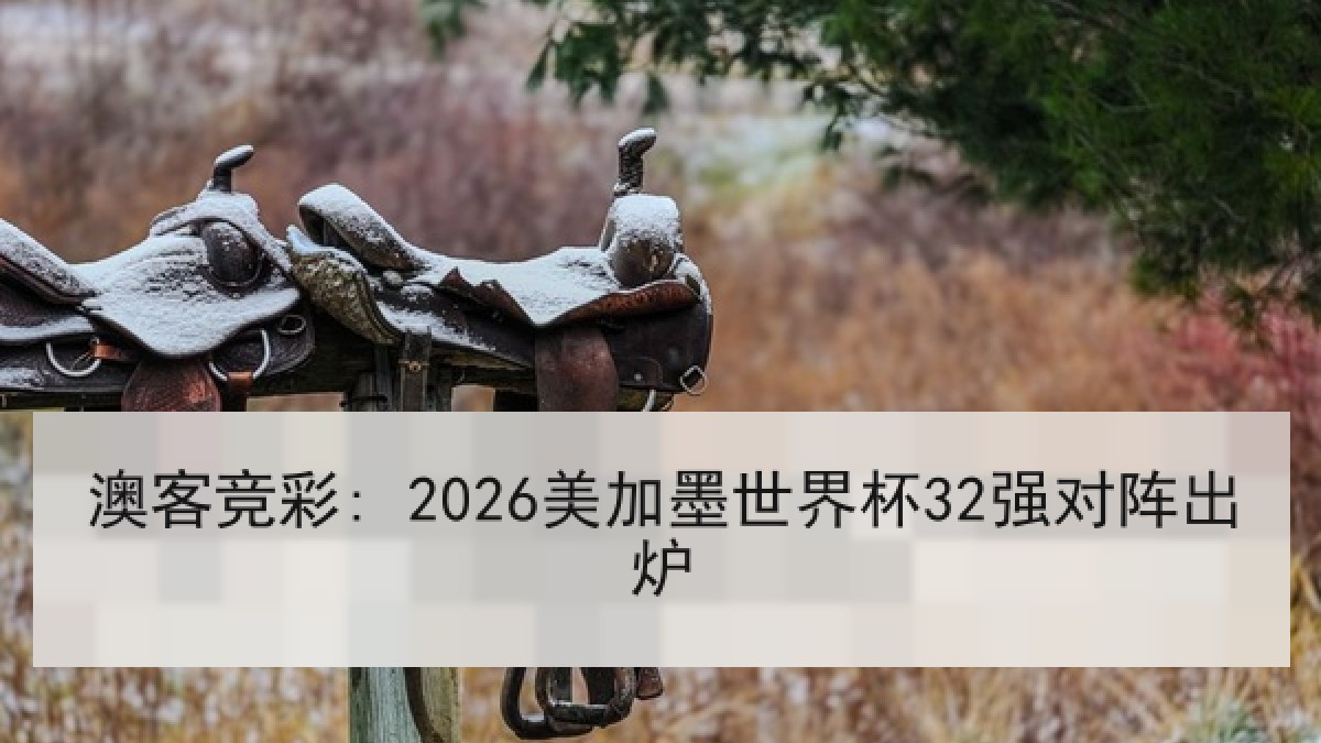 澳客竞彩: 2026美加墨世界杯32强对阵出炉