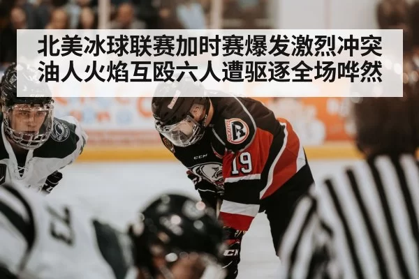 北美冰球联赛加时赛爆发激烈冲突油人火焰互殴六人遭驱逐全场哗然